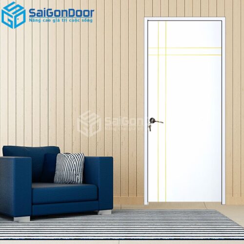 Cửa Gỗ MDF Veneer P1R4a-MDFV-SGD