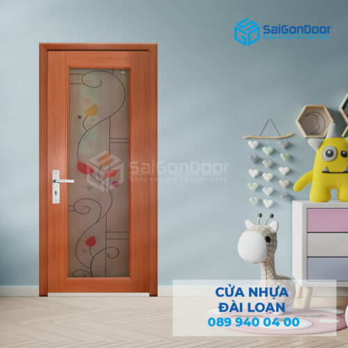 Cửa Nhựa Giả Gỗ Đài Loan YY-80-SGD