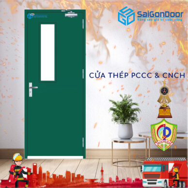 Cửa thép chống cháy dễ bảo trì